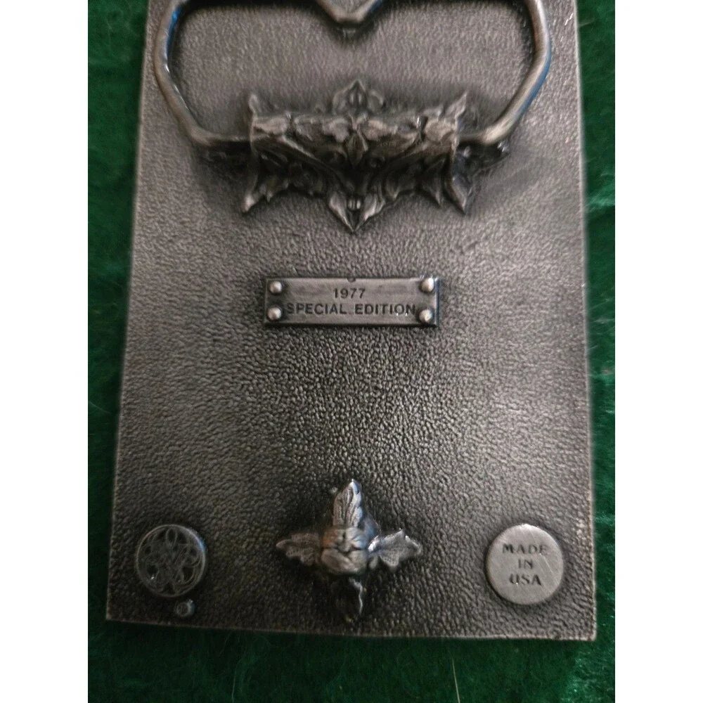 Vtg. 1977 Spec. Ed. Hercules Powder Company Belt Buckle (O-17)